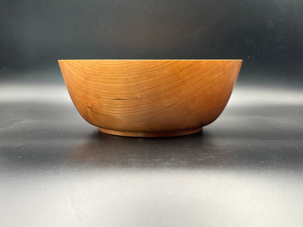 Thumbnail: Handcrafted from a beautiful piece of cherry wood, this piece celebrates the natural character of the tree.
