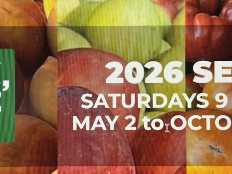 Dates I will be at the Maple Valley Farmers Market