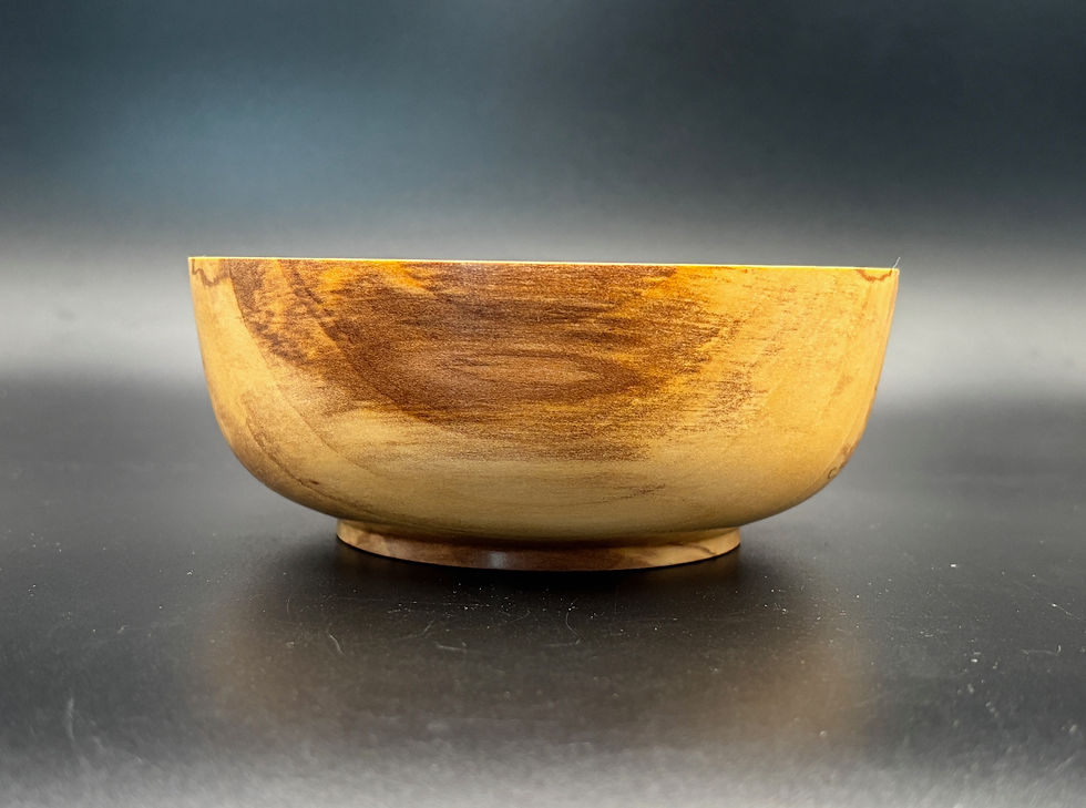Gorgeous handmade Spalted Bradford Pear bowl