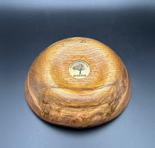Thumbnail: Rustic charm meets refined craftsmanship in this Red Oak bowl. Carefully handcrafted to highlight the wood’s natural beauty.