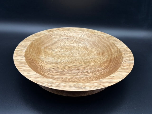 Thumbnail: West African White Limba Bowl, a perfect blend of cool design and awesome natural beauty.