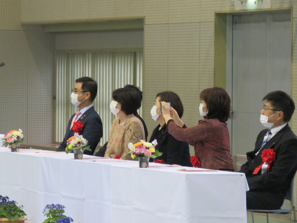 池田中学校 卒業式
