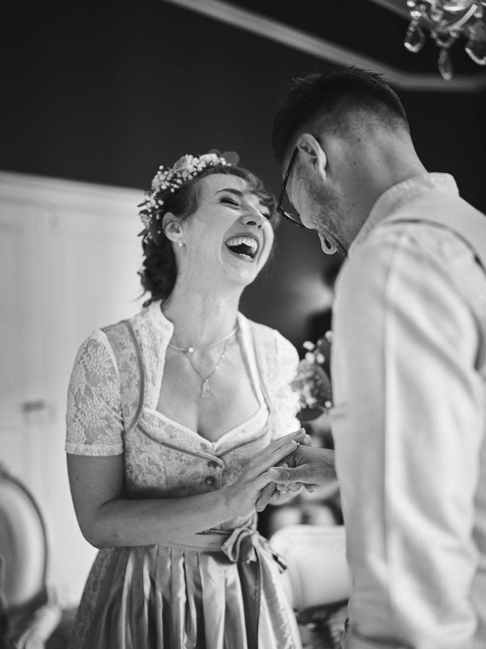 Brautpaar, Ringwechsel, Standesamt, Allgäu