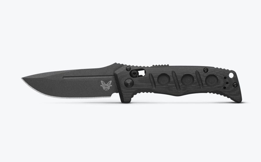 Thumbnail: Benchmade Mini Auto Adamas® | Black G10 | Drop-point