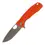 Thumbnail: Honey Badger Medium Drop Point Knife - D2 Steel - Orange