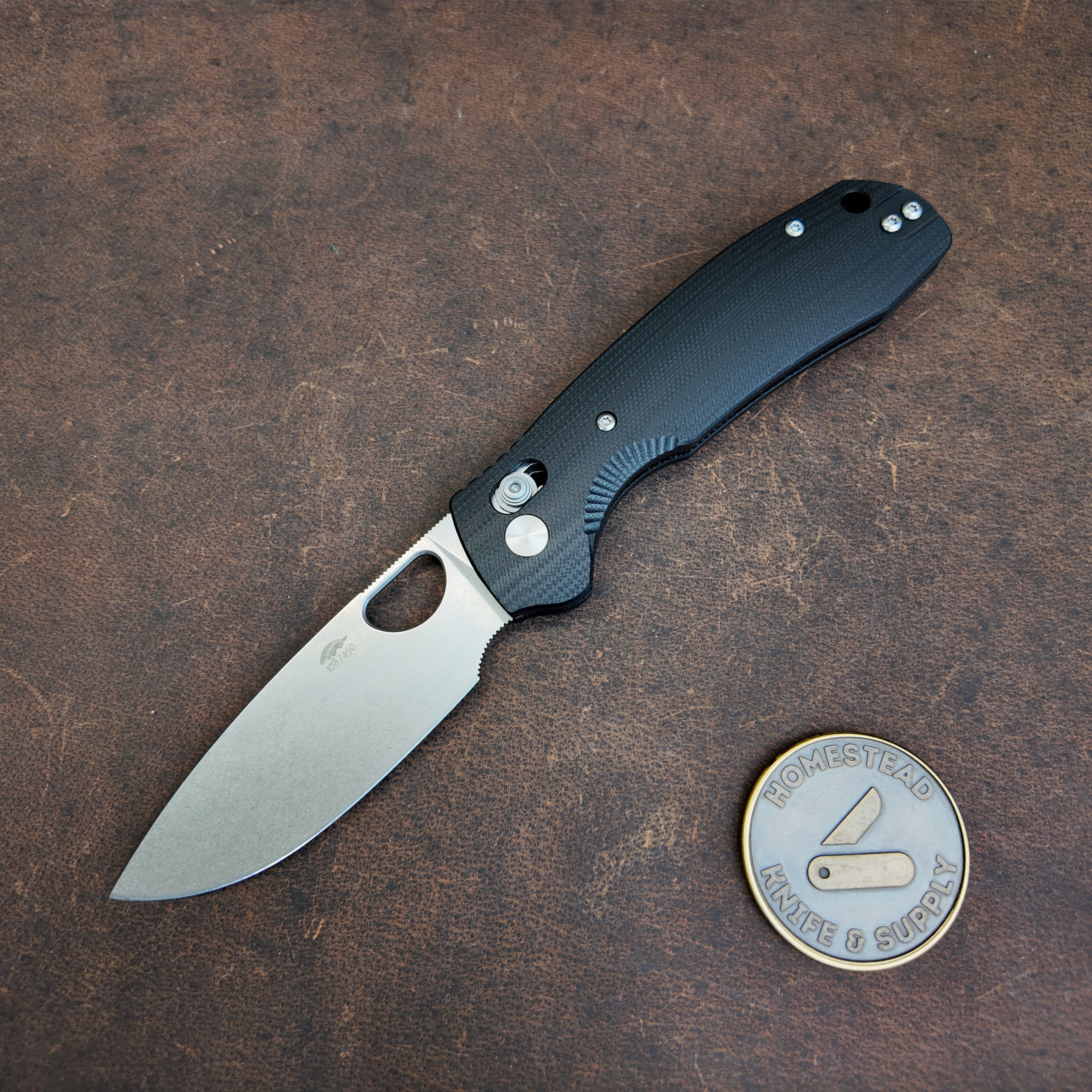 Honey Badger Limited Edition - Crossbolt Drop - 8cr13mov - G10 handle