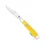 Thumbnail: CobraTec Traditional Two Blade Trapper Yellow Delrin Handle