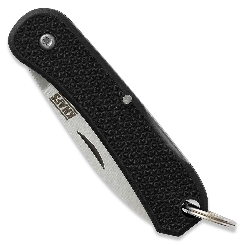 Thumbnail: Knafs Lander 6 - Mini Keychain Knife - Black