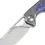 Thumbnail: Kizer Ara | S45VN | Titanium & Purple Snowflake Titanium