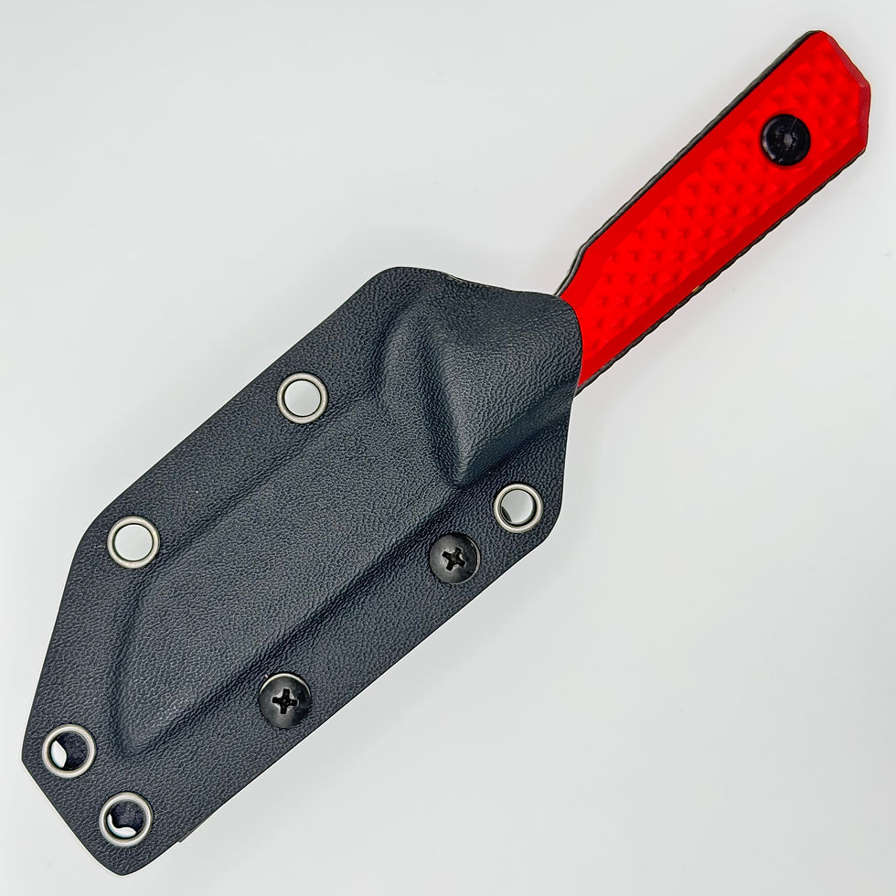 Thumbnail: Voyage Bladeworks Outland Fixed Blade (Red & Black Edition)