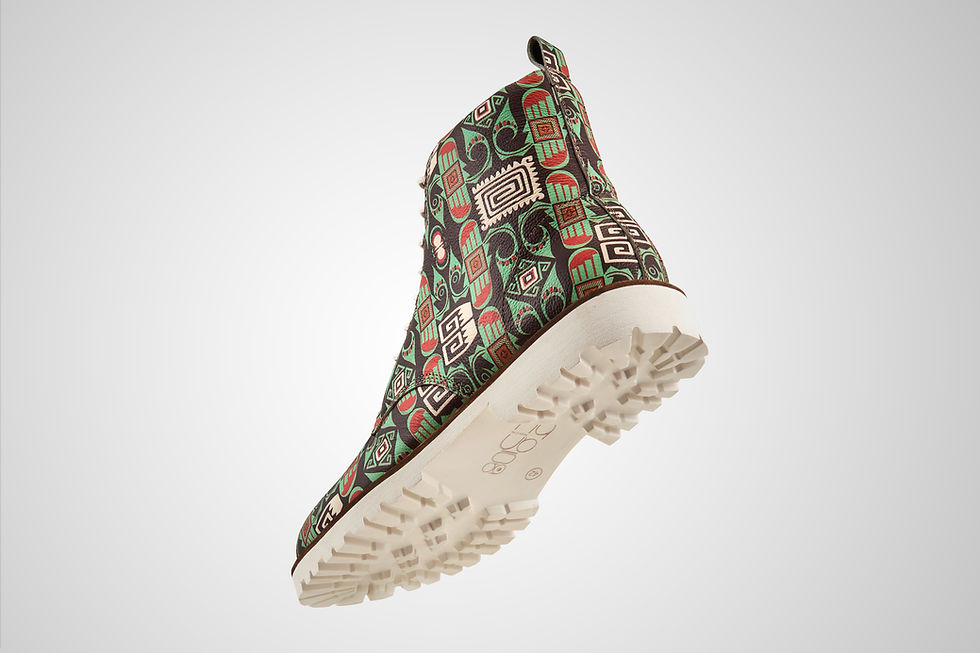 Thumbnail: GENDER NEUTRAL LEATHER BOOTS - THE SECRET OF ACOMA