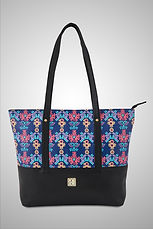 LEATHER TOTE BAG - THE MOHICAN TRINITY
