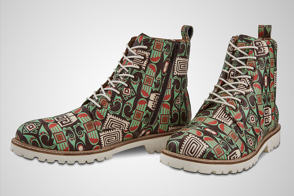 Thumbnail: GENDER NEUTRAL LEATHER BOOTS - THE SECRET OF ACOMA