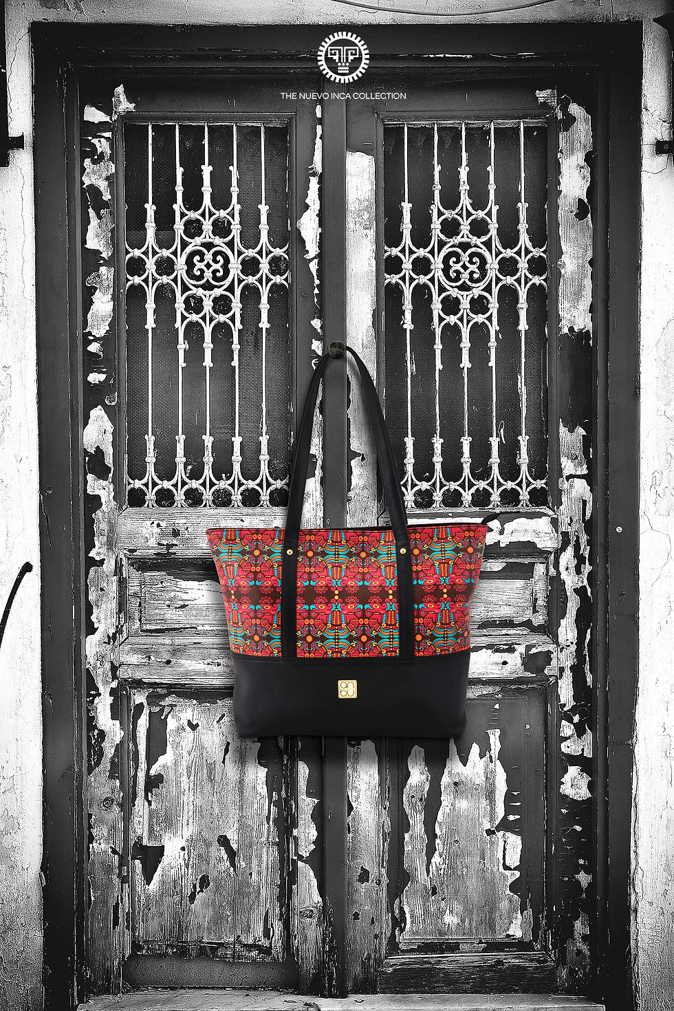 Thumbnail: LEATHER TOTE BAG - THE IMMORTAL GLYPH