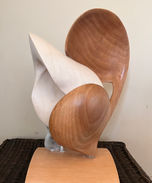 abstract sculpture sculpture contemporary art artwork sculpt femaleartist handcrafted dutchartist contemporarysculpture abstractsculpture organicsculpture organic sculpt image modernsculpture patina patinated object artobject figure composition sandstone limestone intimate dance