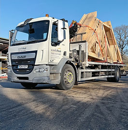 Roof Truss Delivery