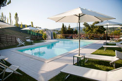 Country House Angelo Blu Piscina e paesaggio