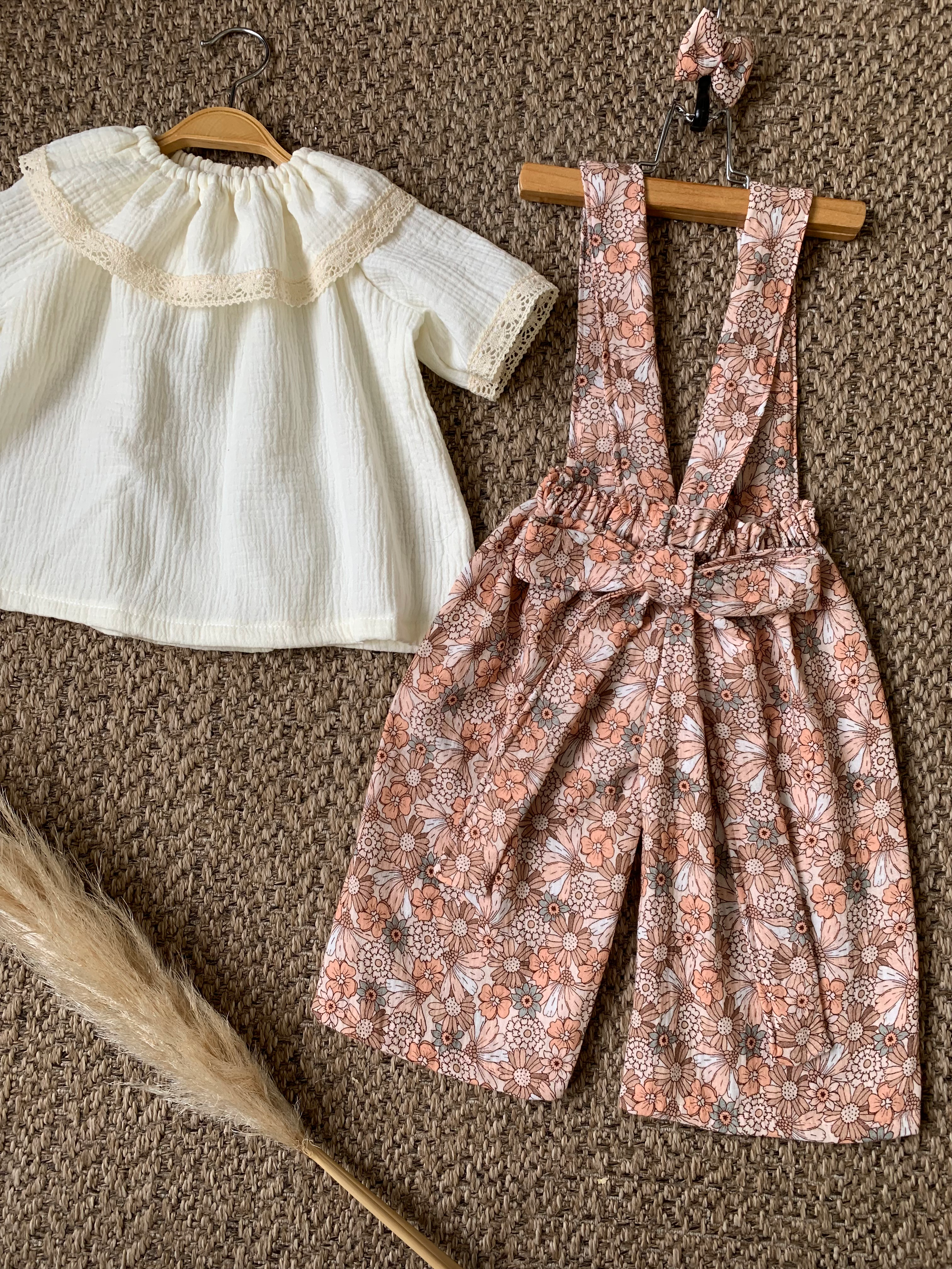 Pantalon ou jupe bretelles 