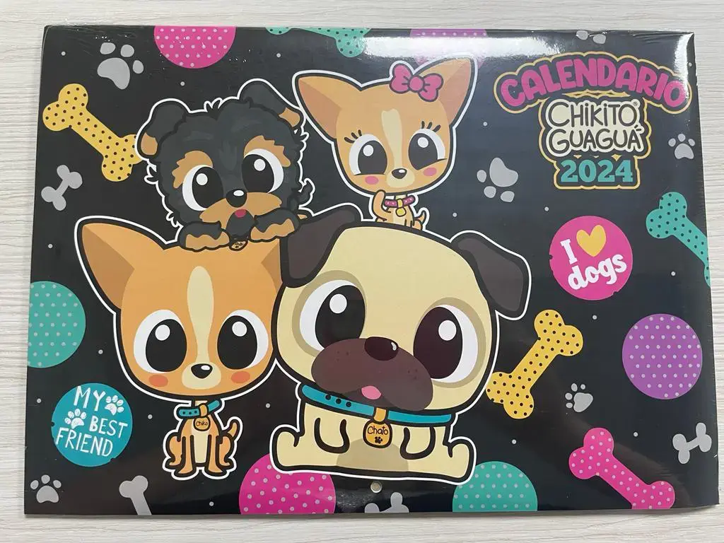 Calendario Chikito GuaGua 2024