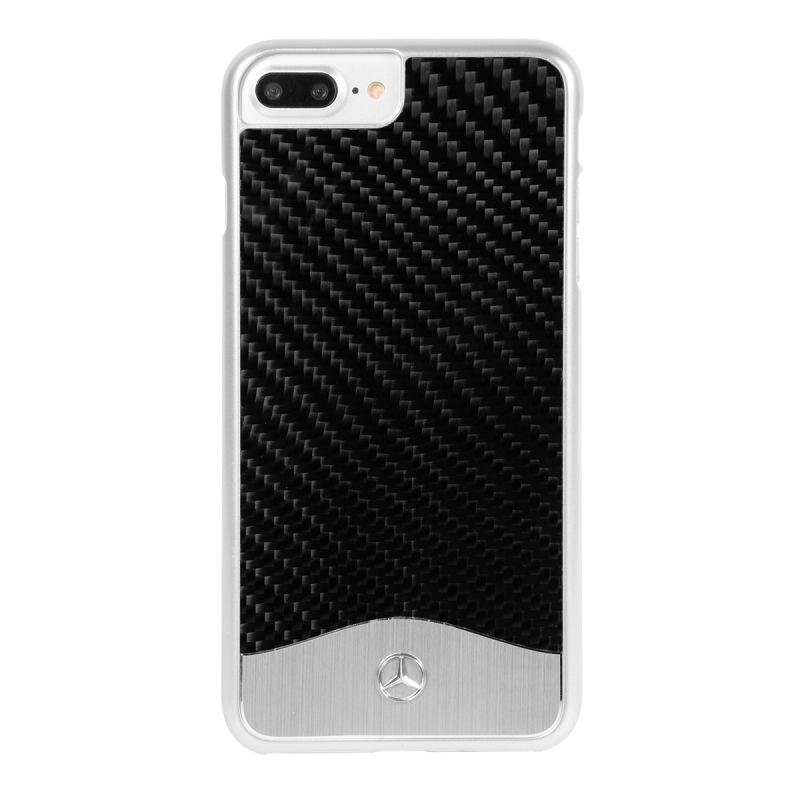 Carátula Mercedes fibra carbon para iPhone 7