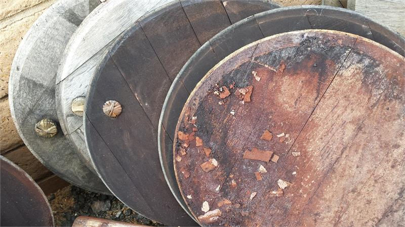 Thumbnail: Used Wine Barrel Head