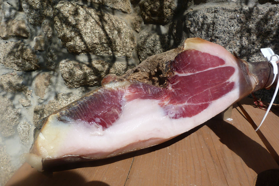 Miniatura: Prisuttu "nustrale" porc noir corse AOC