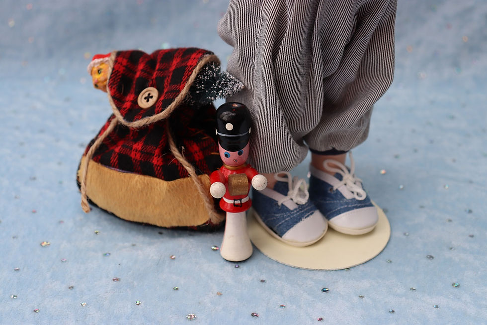 Thumbnail: Blossom - OOAK - 11" Porcelain Doll - from Dianna Effner mold