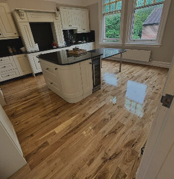 Residential wood flooring