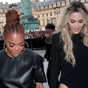 Janet Jackson and Paris Jackson reunite at Paris Fashion Week VIA MSN