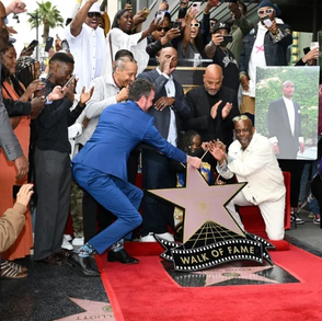 California Love: Tupac honored with star in Hollywood