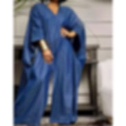 Denim Loose Fitting Jumpsuit