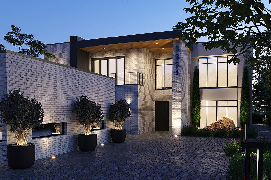 Garden House, Modern Single-Family Home, custom architectural project in duluth, georgia by Markle + Diaz Architects