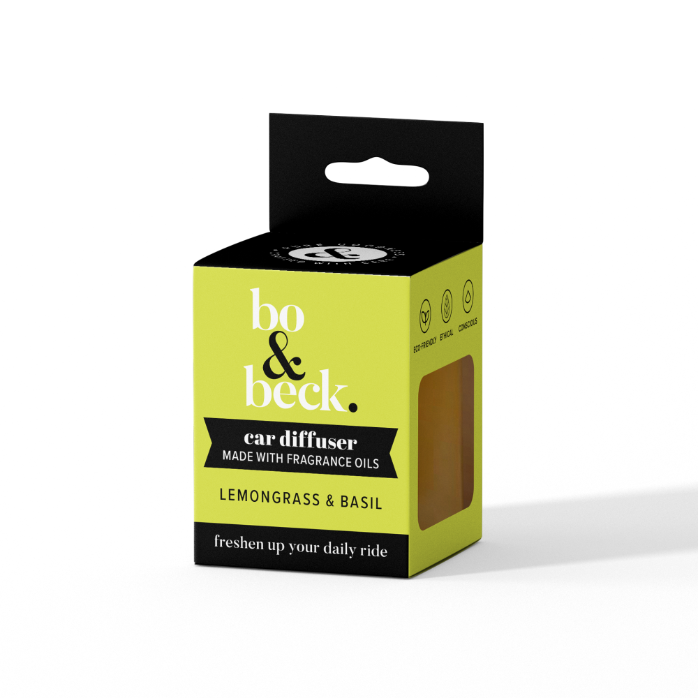 LemonGrass & Basil Car Diffuser