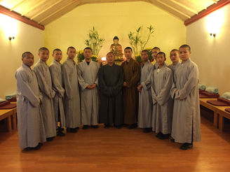 2016 The Shaolin Warrior monks come visited Shaolin Temple Cultural Center USA