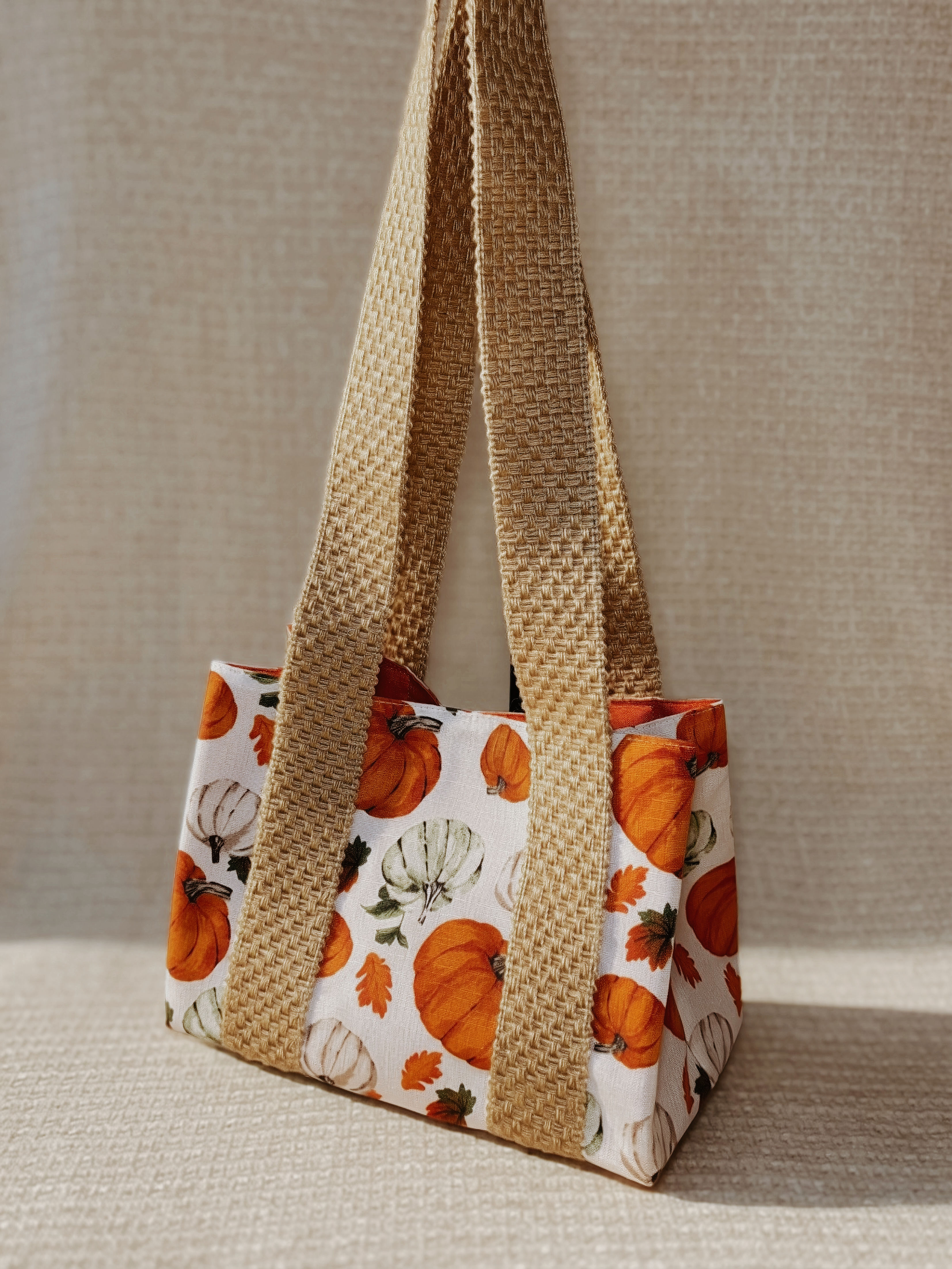 Small Shoulder Tote (Warm Harvest)