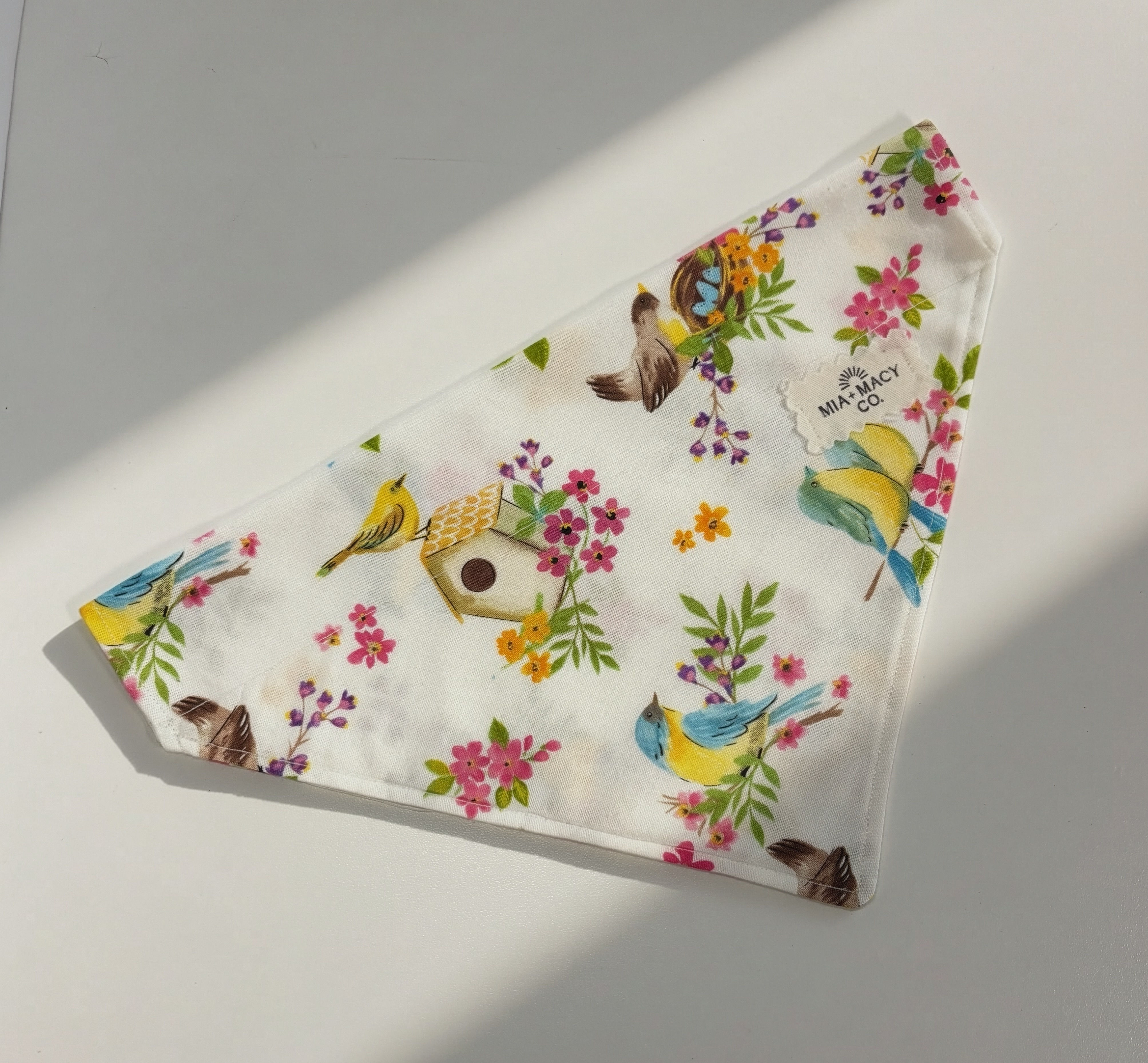 Dog Bandana (Spring Bird)