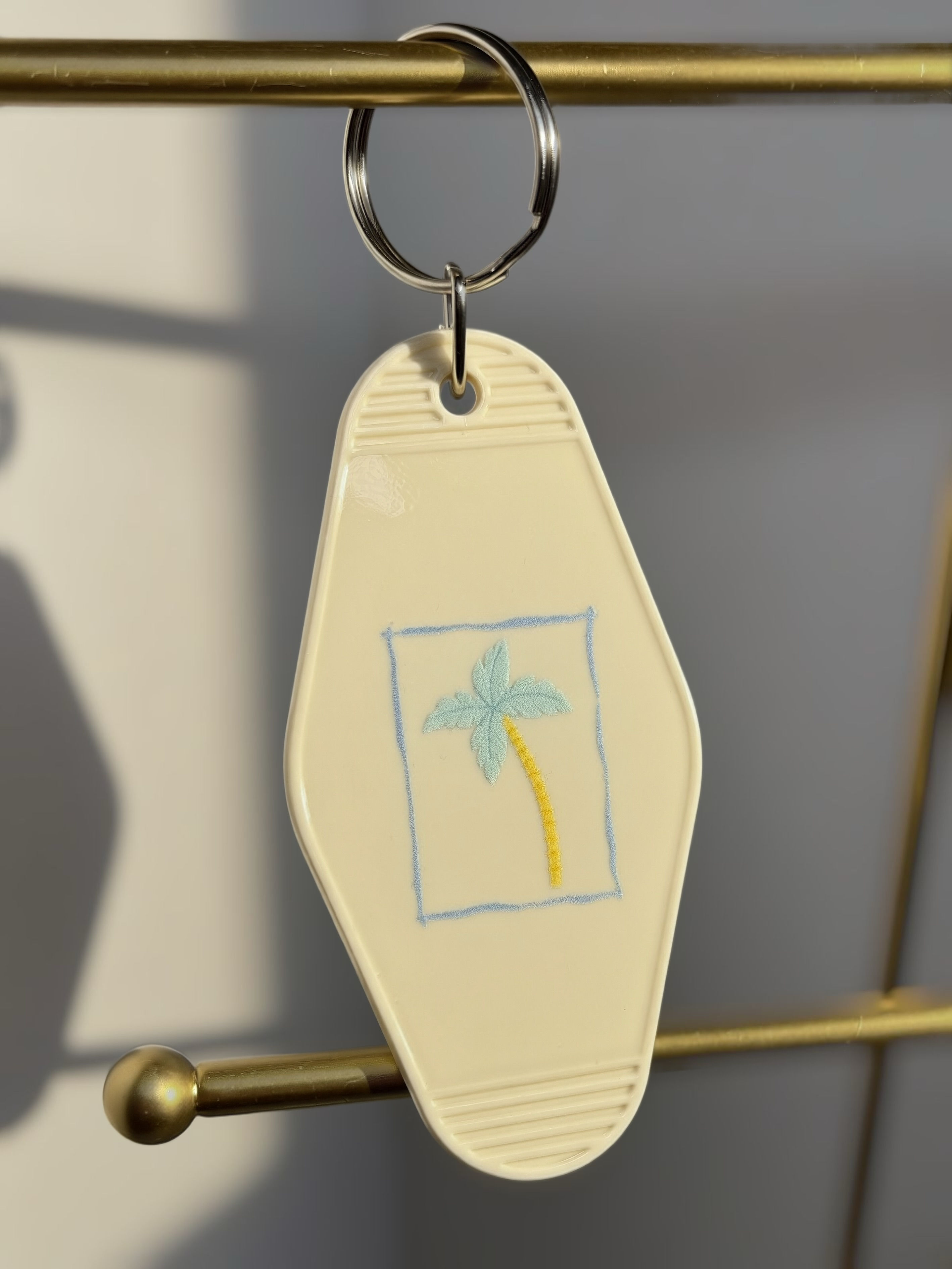 Motel Keychain (Soft Palm)