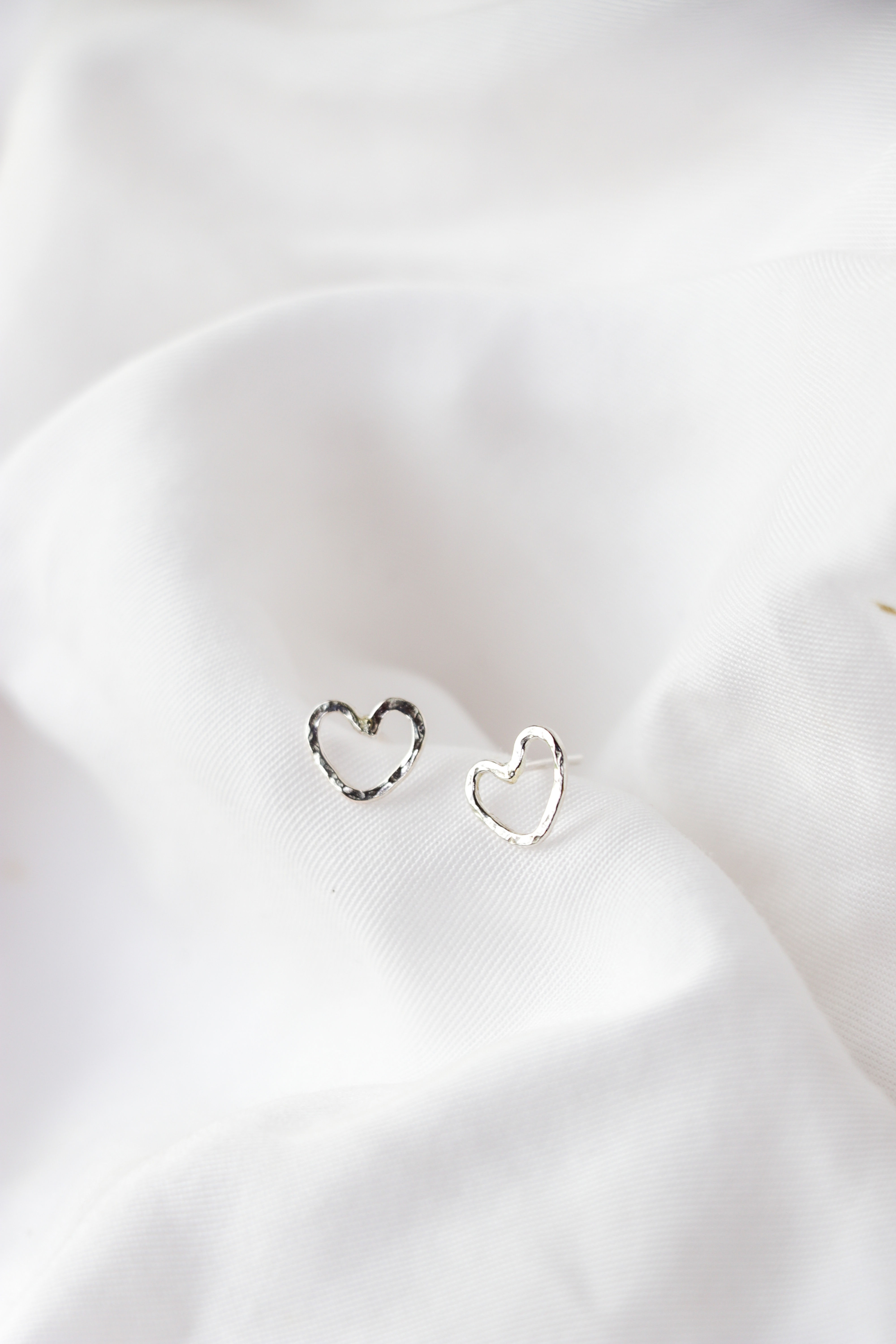 Tiny Heart Studs
