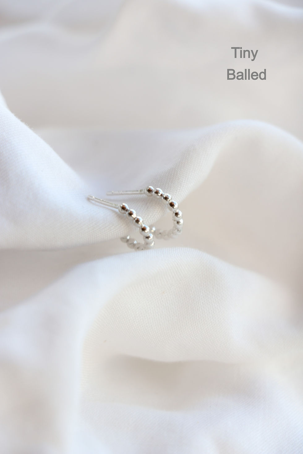 Thumbnail: Balled Hoops - 3 Sizes