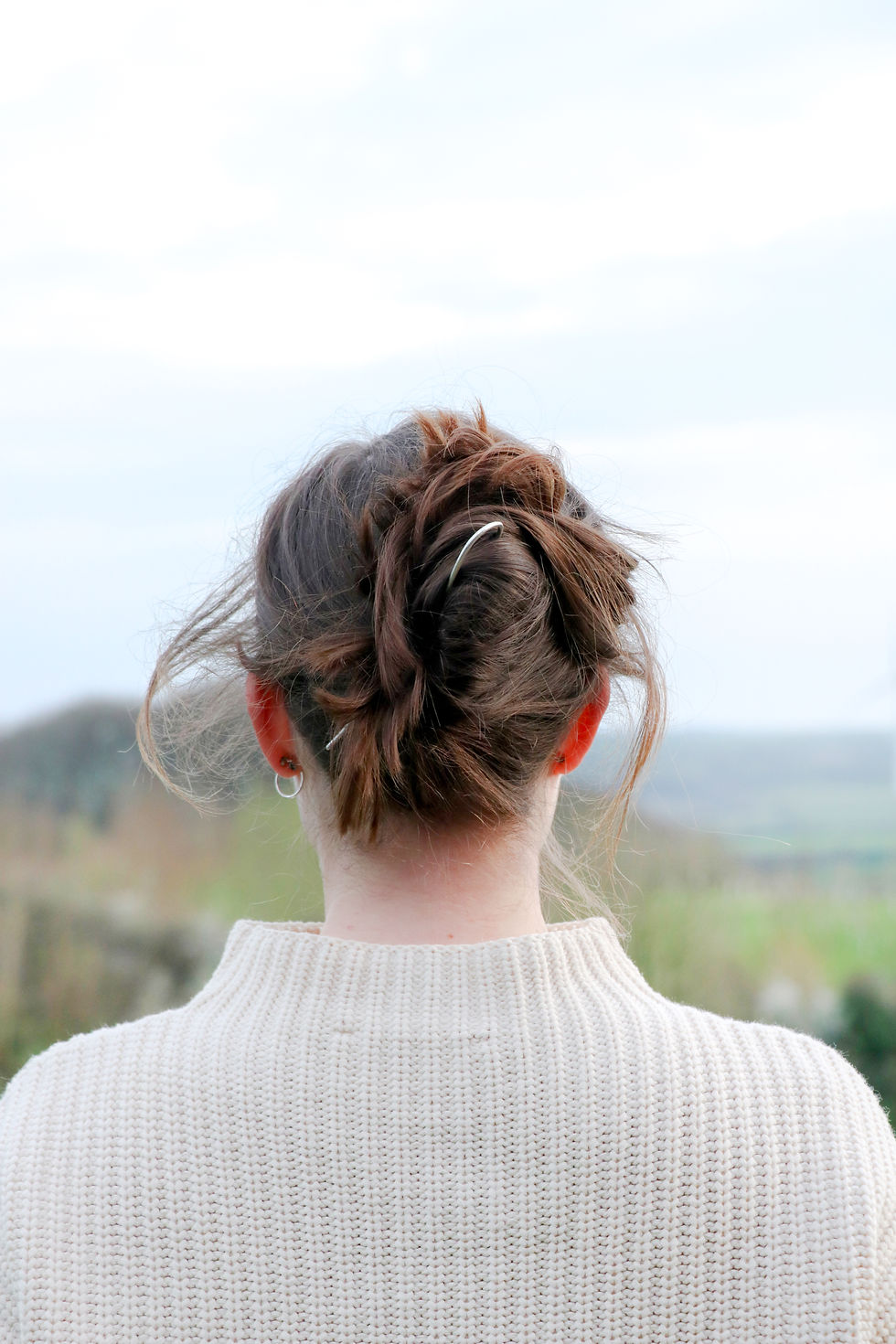 Thumbnail: Large Plain Hair Pin