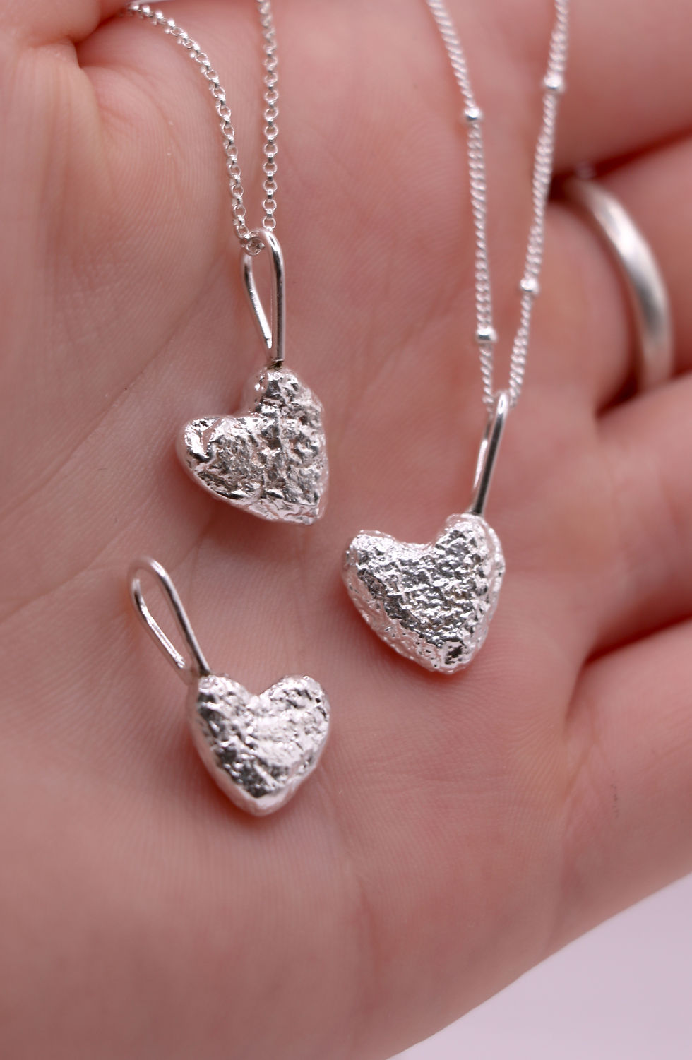 Thumbnail: Bubble Heart Necklace