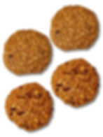 Pack 4x galletones veganos avena maní y manzana