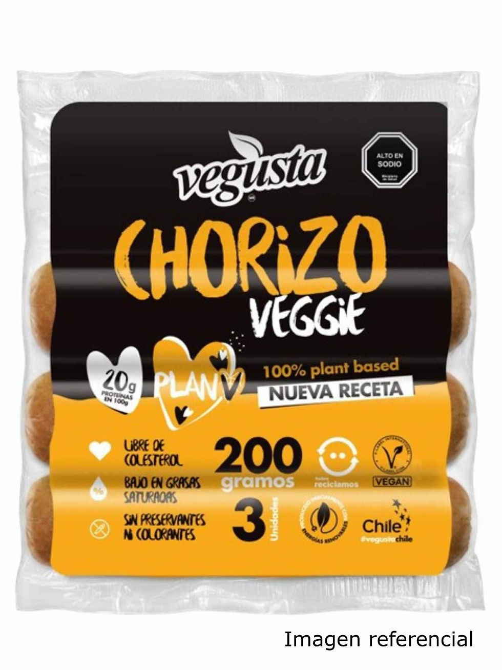 Chorizo vegano para choripan La Florida San Joaquín Ñuñoa San Miguel Puente alto Peñalolén Providencia Las Condes Macul