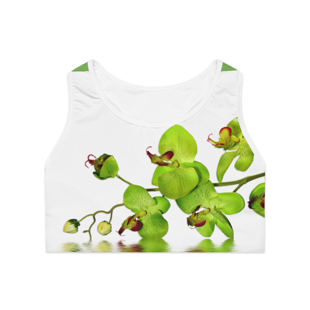 Green Youth/Teen Sports Bra