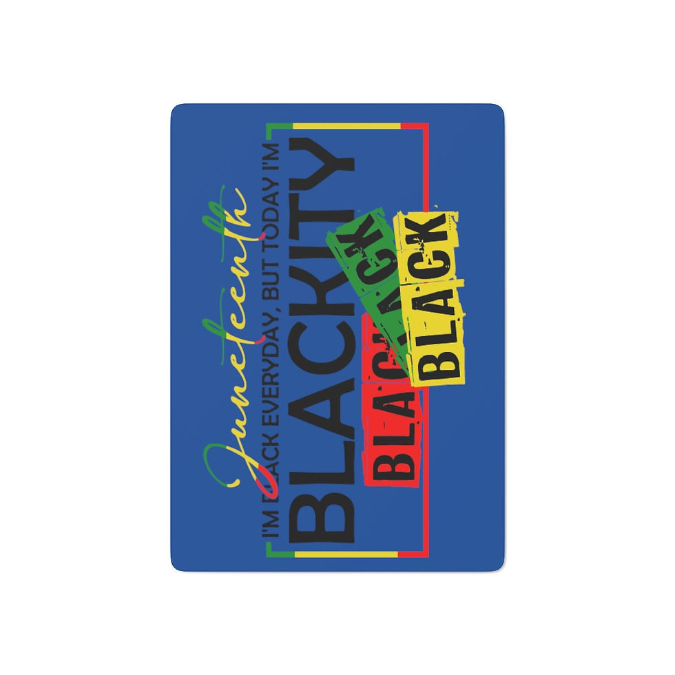 Thumbnail: Juneteenth Poker Cards