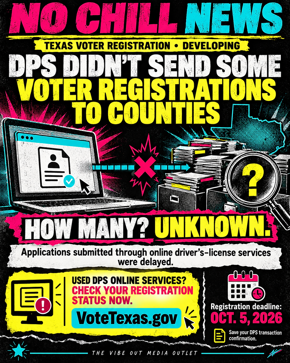 Texas DPS Failed to Send Voter Registration Records to Counties. Here’s What Texans Need to Know.