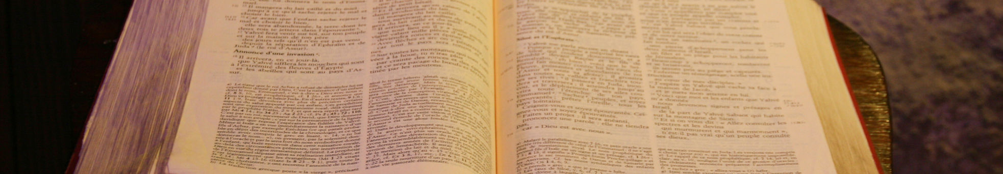 La Bible a un message pour l'humanité