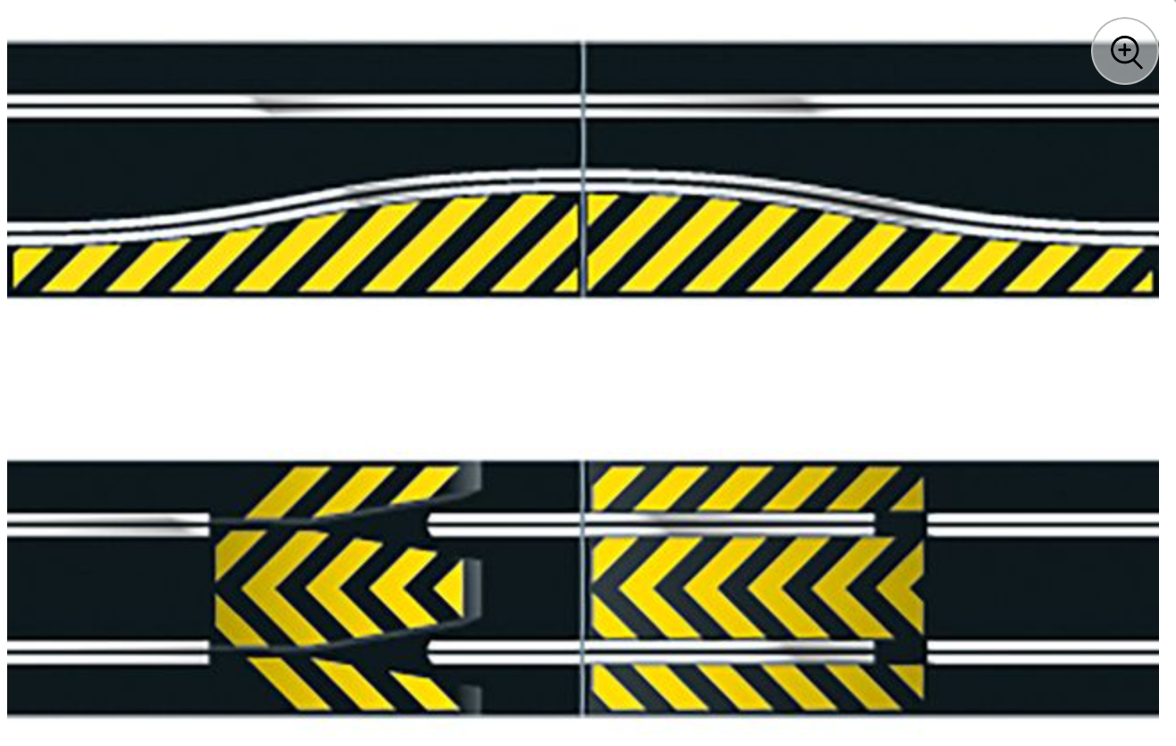 C8194 Scalextric Jump and Side Swipe Track Accessory Pack