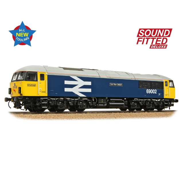 35-777SFX Class 69 69002 'Bob Tiller CM&EE' BR Blue (Large Logo) (GBRf)