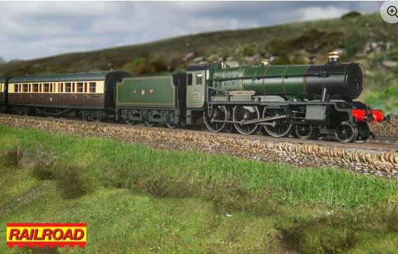Thumbnail: R30376 RailRoad GWR, Class 1000, 'County of Merioneth' Train Pack
